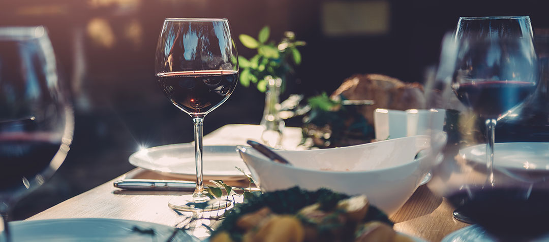 Dinner with wine tasting experience